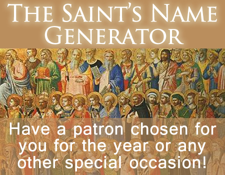 Saint's Name Generator